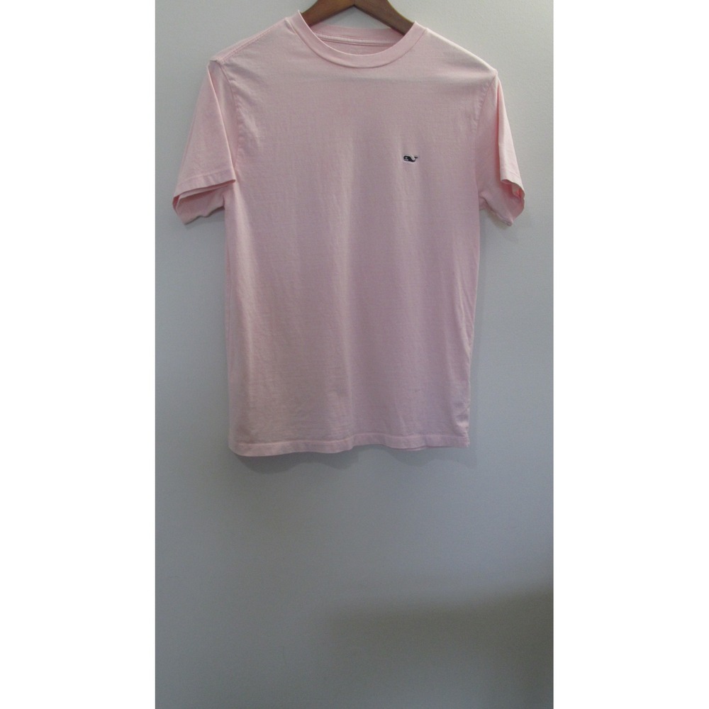 Vineyard Vines T Shirt Girls Kids Size XS Pink Short Sleeve Whale Logo Cotton XS